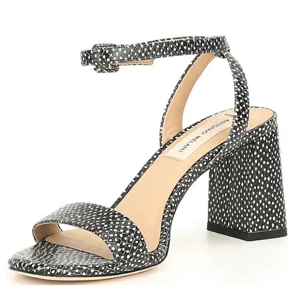 New Antonio Melani Polka DotAnkle StrapSandals